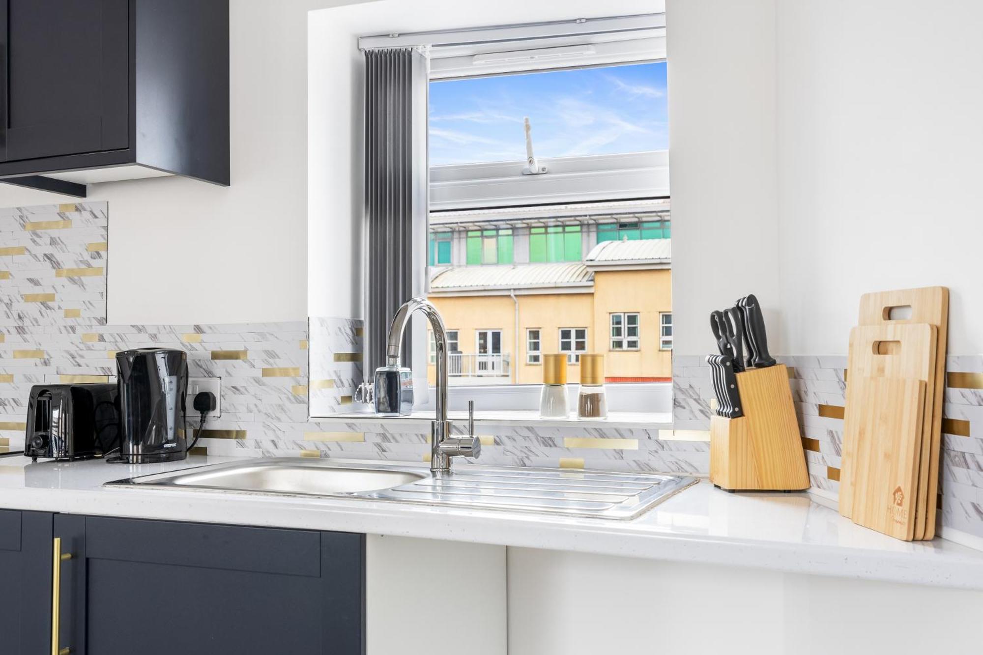 Boutique Family Apartment In Jewellery Quarter For 6 Birmingham Eksteriør billede